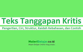 Lanjutkan pendidikan ke sma atau smk? Contoh Soal Essay Teks Tanggapan Kelas 9 Berbagai Contoh