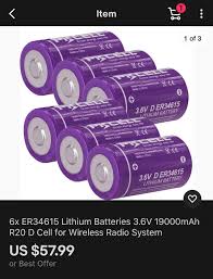 Lithium D Cells For A Maglite Led Conversion Flashlight