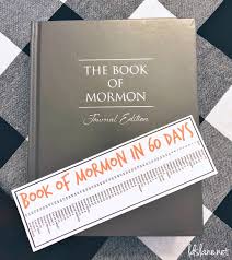 Book Of Mormon In 60 Days Bookmark