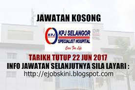 Membuat permohonan online permohonan online upu. Jawatan Kosong Kpj Selangor Specialist Hospital 22 Jun 2017