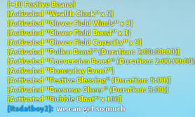 Bee swarm simulator valid and active codes. Bee Swarm Leaks On Twitter New Code Testmadness Test Realm Only 1 Star Treat 1k Tickets 100 Magic Beans 100 Jellybeans 5 000 Gumdrops 1k Cloud Vials 10 Festive Beans Wealth Clock X5