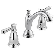 Lifetime faucet & finish warranties. Delta Faucet Company Delta Chrome Linden Traditional Two Handle Widespread Bathroom Faucet