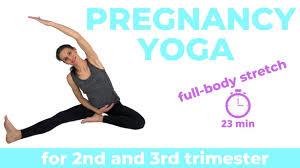 Prenatal Yoga For Sciatica And Back Pain Youtube