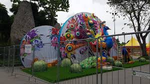 The celebration was founded in 1986 and, through the the 2021 river hongbao exhibition focused on the lion dance performance, which is one of the intangible cultural heritage associated with chinese new year. Setting Up Of River Hongbao 2021 In The Singapore Atrium Sale Facebook