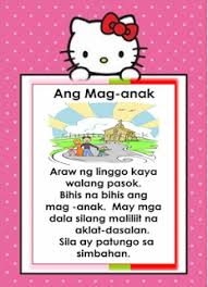 Tagalog Reading Passages 11 Reading Passages Kindergarten Reading Activities Reading Comprehension For Kids