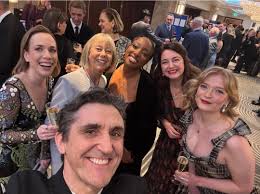 The Call The Midwife cast at the TV Choice Awards tonight in London 💕