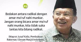 Sehingga setiap orang dari ulama kaum muslim yang menghimpun keutamaan ilmu dan kesalihan amal harus melakukan amar makruf nahi mungkar sesuai kemampuannya. Nahi Munkar Bukan Radikal Mina News