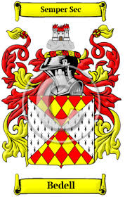 Bedell Name Meaning, Family History, Family Crest & Coats of Arms