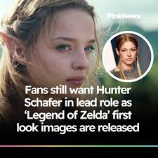 New set photos released yesterday show Bo Bragason as Zelda and Benjamin  Evan Ainsworth stepping into the boots of Link, with production