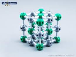 Sodium Chloride Nacl Molecular Model Kit Molymod Crystal Lattice Structure Molecular Lattice Structure