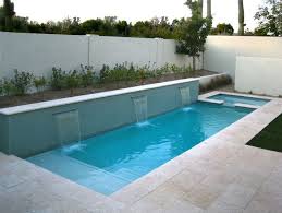 The spill water goes into a hidden trough under here's another inflatable pool, this time with a simple and modern design. Simple Pool For Your Home 9 Savillefurniture