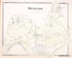 Methuen Massachusetts Antique Maps And Charts Original