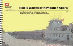 illinois waterway navigation charts from mississippi river to graton illinois