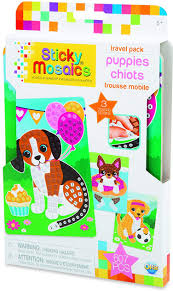 Pets (such as dogs, cats, birds, etc.) that meet legal and documentary requisites may be accepted as hold or cabin luggage. Sticky Mosaics Travel Pack Puppies Adventure Toys