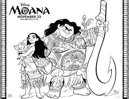 Princesas Disney Para Colorear Moana