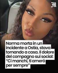 Ci manchi amore mio, ci manchi da morire. Jordan chiede sempre di te. Ti  amo, ti amerò per sempre. Avevi ragione, erano tutti invidiosi di noi».  Così il compagno di Norma Meneke,