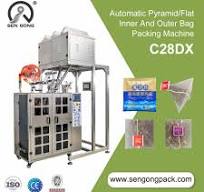 C28DX Automatic Nylon Pyramid/Flat Inner and Outer Bag Packing Machine