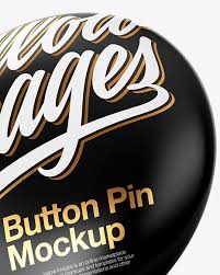 Download Two Circle Button Pins Mockup In Stationery Mockups On Yellow Images Object Mockups PSD Mockup Templates
