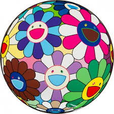Takashi murakami flower ball iii takashi murakami is one of the artists who create the postmodern superflat art. Flower Ball Dumpling By Takashi Murakami Buy Art Online Rise Art