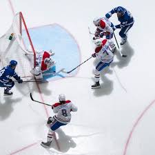 * game played at neutral location. Canadiens Maple Leafs Game Recap Habs Run Out Of Steam After Early Lead Eyes On The Prize