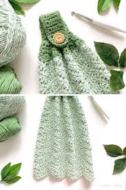 Colored honeycomb waffle kitchen towels. 30 Lovely Crochet Dish Towel Patterns Perfect For Your Kitchen