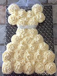 Pin By Elishia Hose On Cakes By The Cupcake Cottage Wedding Dress Cupcakes Bridal Shower Cupcakes Bridal Shower Cakes