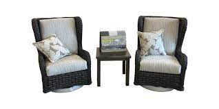 But one thing's for certain: Protege Casual Outdoor Patio Furniture Ebel Bellevue Wingback Bistro Set