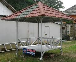 Membuat halaman dengan angka romawi. Unik Desain Gazebo Rangka Dari Baja Ringan Model Minimalis Harga Murah
