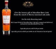 For Discerning Tastes Macallan Rare Cask Whisky For The Holidays 2014 Order Now Drink Gift Cask Tasting