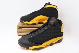 Black And Yellow Jordans 12 Shirt Nike Air Jordan 13 Xiii Retro Melo Black Yellow Red Class Of 2002 414571 035 New Yellow Sneakers Air Jordans Sneakers