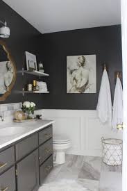 Warm coolers boost the energy in the room and evoke positive feelings such as happiness and love, however, too much warm color colors can be overwhelming. Small Dark Grey Bathroom Ideas Ideas Minimalist Home Design Ideas