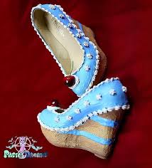 Let Them Have Cake Shoes Custom Made Heels Wedges Shoes One Of Etsy Custom Made Shoes Wedge Shoes Heels Wedges