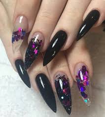Coffin Black And Clear Nails Riityeyayeѕt F R E Nails Nail Art Nail Nail Polish Nail Stickers Nail Art Designs Gel Nails Pedicure Nail De Nail Designs Nail Art Designs Pink Nails