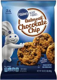 Pillsbury Ready To Bake Oatmeal Chocolate Chip Cookies 24 Ct Pack Reviews Find The Bes In 2020 Oatmeal Chocolate Chip Cookies Chocolate Chip Oatmeal Chocolate Chip
