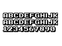 Karmatic Arcade Font Download Fonts Empire Pixel Font Arcade Pixel Art Pattern