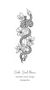 Spring grass border with early spring flowers and butterfly isolated on white background. Snake Flower Tattoo Design Cute Simple Tattoos