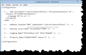 Setup.exe and some sample configuration.xml files. Deploying Office 2016 Using The Click To Run Deployment Tool Ronnipedersen Com