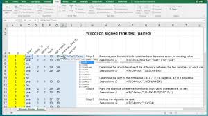 Two Paired Ordinal Variables Part 3 Test Wilcoxon Signed Rank Test