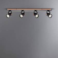 Bolden 4 Light Black Spotlight Bar Bar Lighting Ceiling Lights Pendulum Lights