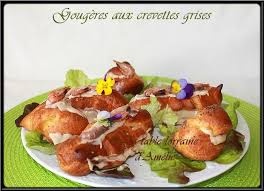 La Table Lorraine D Amelie Gougeres Garnies Aux Crevettes Grises Au Thermomix Ou Pas Crevettes Grises Crevettes Gougeres