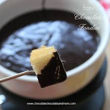Easy Chocolate Fondue Recipe Easy Chocolate Chocolate Homemade Peppermint Patties