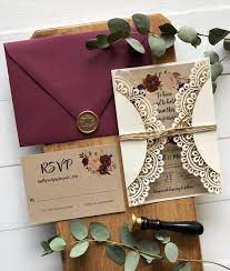 Wedding card invitation design template with floral design. Pin On Slub