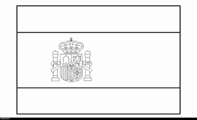 Spain Flag Coloring Page Lovely Spain Flag Coloring Page Interesting And Also 19 Flag Coloring Pages Flag Printable Spain Flag