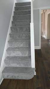 Hallway And Stairs Dulux Easycare Goose Down And Polished Pebble Paint Carpet Stairs Grey Stair Carpet Grey Hallway