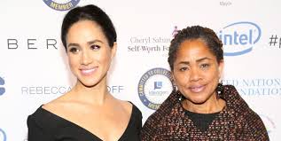 When meghan markle married prince harry in st. Meghan Markle S Mom Doria Ragland Arrived In London For Royal Wedding Meghan Spending Mother S Day With Mom