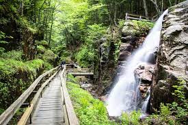 Franconia notch state park new hampshire. Flume Gorge Hike In Franconia Notch Hike Bike Travel