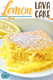 Add cake mix to a large bowl and make a well in the center. Easy Lemon Lava Cake Video The Country Cook