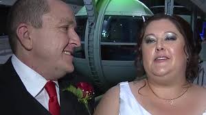 Lucky couple gets married atop High Roller