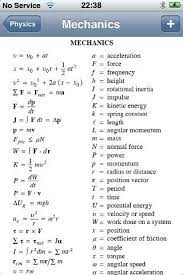 Physics Formulas Screenshot 4 For Http Ift Tt 2guqhtb Physics Formulas Studying Math Physics
