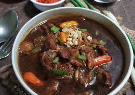 Daging korban di masak rawonhallo teman teman kali ini saya buat video lagi tentang ibu ibu masak daging korban di masak rawon.jangan lupa teman teman like k. Resep Rawon Daging Sapi Metode 7 30 7 Oleh Dapurvy Cookpad